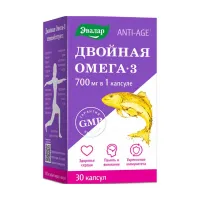 Изображение товара Эвалар Анти эйдж Двойная Омега 3 капсулы, №30