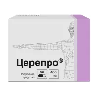 Изображение товара Церепро капсулы 400мг, №56
