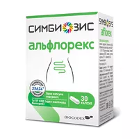 Изображение товара Симбиозис Альфлорекс капсулы, №30