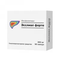 Изображение товара Эсслиал форте капсулы 300мг, №90 Озон