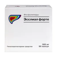 Изображение товара Эсслиал форте капсулы 300мг, №90 Озон