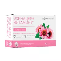 Изображение товара VitaScience Комплекс эхинацеи, витамина С и Zn порошок, №10