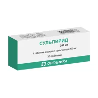 Изображение товара Сульпирид таблетки 200мг, №30