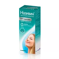 Изображение товара Називин капли назальные с 6 лет 0,05%, 10мл