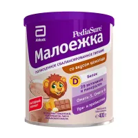 PediaSure Малоежка сухая смесь со вкусом шоколада (12+мес), 400г