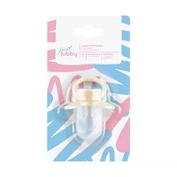 Изображение товара Lubby Just силиконовая пустышка с круглым соском (0+)цвет в ассортименте