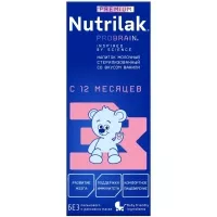 Изображение товара Nutrilak Premium 3 напиток молочный с ванильным вкусом (12+мес), 200мл