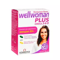Изображение товара Wellwoman Plus набор таблеток и капсул, №28+№28