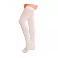 Изображение товара Интекс Элеганс чулки компрессионные антиэмболические 1 класс компрессии (L-EW широкое бедро), белые