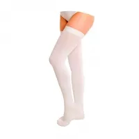 Изображение товара Интекс Элеганс чулки компрессионные антиэмболические 1 класс компрессии (S-EW широкое бедро), белые