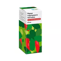 Изображение товара Перца стручкового настойка для наружного применения, 25мл Обновление ПФК