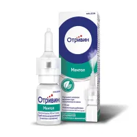 Изображение товара Отривин спрей назальный с ментолом и эвкалиптом 140мкг/доза, 10мл
