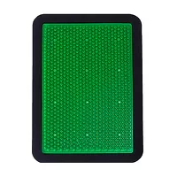 Изображение товара Аппликатор Кузнецова коврик акупунктурный металломагнитный на мягкой подложке зеленый 15*22см, №1