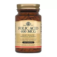 Изображение товара Solgar Фолиевая кислота таблетки 400мкг, №100