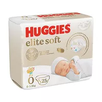 Изображение товара Huggies Elite Soft 0 подгузники (0-3,5кг), 25шт