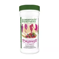 Изображение товара Сибирская клетчатка Ржаная с ягодами, 350г