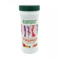 Изображение товара Сибирская клетчатка Ржаная с фруктами, 350г