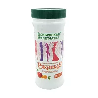 Изображение товара Сибирская клетчатка Ржаная с фруктами, 350г