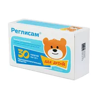 Изображение товара Реглисам гран. д/пригот. р-ра д/приема внутрь д/детей 25мг, №30