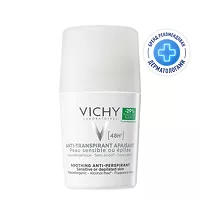 Изображение товара Vichy Deodorants Шариковый дезодорант-антиперспирант для чувствительной кожи 48ч, 50мл