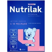 Nutrilak Premium 4 сухой молочный напиток (18+мес), 600г