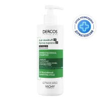 Изображение товара Vichy Dercos DS шампунь-уход против перхоти и себореи для нормальных и жирных волос, 390мл