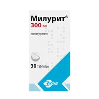 Изображение товара Милурит таблетки 300мг, №30