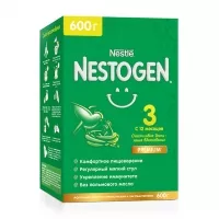 Nestle Nestogen 3 сухая молочная смесь (12+ мес), 600г