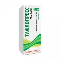 Изображение товара Тафлопресс капли глазные 0,015мг/мл, 2,5мл