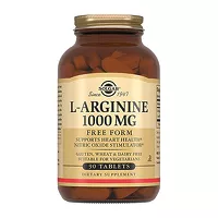 Изображение товара Solgar L-аргинин таблетки 1000мг, №90