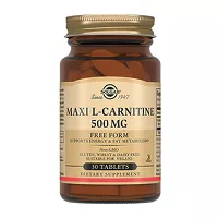 Изображение товара Solgar L-карнитин таблетки 500мг, №30