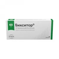 Изображение товара Бикситор таблетки покрыт. п/о 60мг, №10