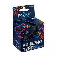 Изображение товара Kinexib Pro бинт нестерильный адгезивный восстанавливающий черный (5м*5см)