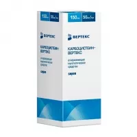 Изображение товара Карбоцистеин-Вертекс сироп 50мг/мл, 150мл