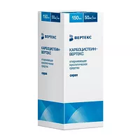 Изображение товара Карбоцистеин-Вертекс сироп 50мг/мл, 150мл