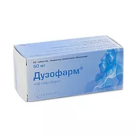 Изображение товара Дузофарм таблетки покрыт. п/о 50мг, №60