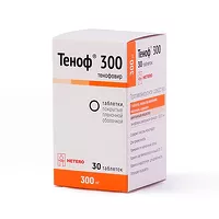 Изображение товара Теноф 300 таблетки покрыт. п/о 300мг, №30