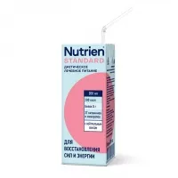 Nutrien Standard Жидкое лечебное питание для восстановления сил и энергии с нейтральным вкусом, 200мл
