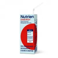 Nutrien Energy Жидкое лечебное питание при повышенной потребности в белке и энергии с нейтральным вкусом, 200мл