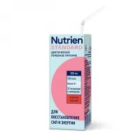 Nutrien Standard Жидкое лечебное питание для восстановления сил и энергии со вкусом клубники, 200мл