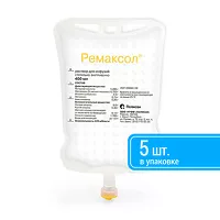 Изображение товара Ремаксол раствор д/инфузий 400мл, №5