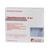 Изображение товара Церебролизин раствор д/инъекций, 5мл №5 Эвер Фарма