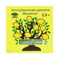 Изображение товара Аскорбиновая кислота порошок д/пригот. р-ра д/приема внутрь 2,5г, №1