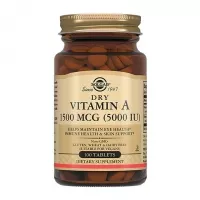 Изображение товара Solgar Сухой витамин А капсулы 1500мкг+10мг, №100