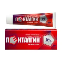 Изображение товара Пенталгин Экстра гель д/наружн. прим. 5%, 100г