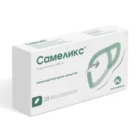 Изображение товара Самеликс таблетки покрыт. кишечнораств. плен. об. 400мг, №20