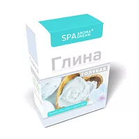 Изображение товара Spa Aroma Dream глина для лица и тела Валдайская голубая, 100г