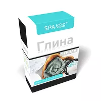 Изображение товара Spa Aroma Dream глина для лица и тела Мертвого моря черная, 100г