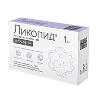 Изображение товара Ликопид таблетки 1мг, №10