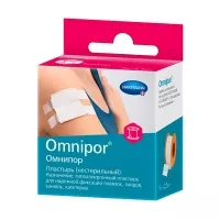 Изображение товара Hartmann Omnipor пластырь фиксирующий из нетканого материала, (2,5см*5м)